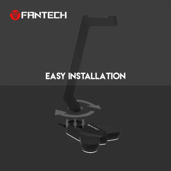 Stalak za slusalice Fantech AC3001S RGB crni