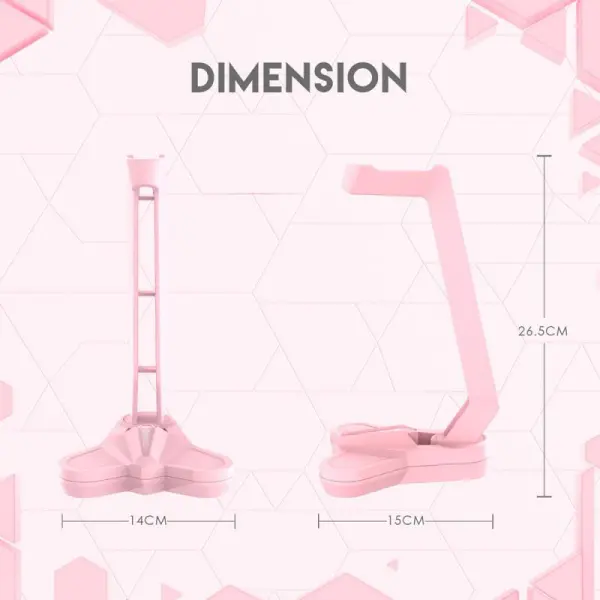 FANTECH Stalak za slušalice AC3001 Sakura Edition (Roze)