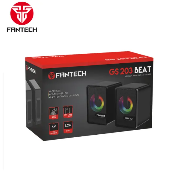 Laptop zvucnici Fantech GS203 Beat crni