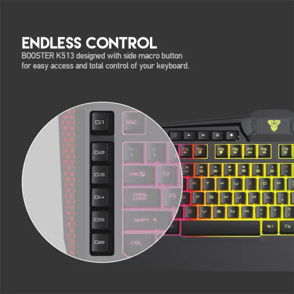 Tastatura Fantech K513 Booster RGB membranska