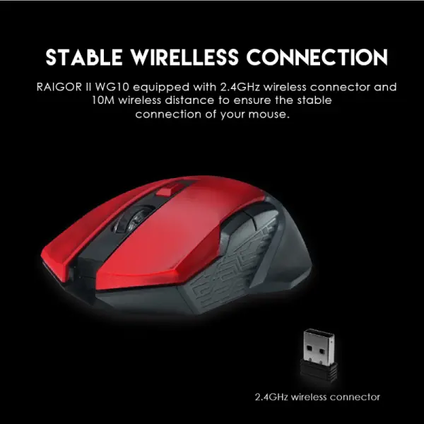 Bežični miš Fantech Raigor II WG10 2000 DPI