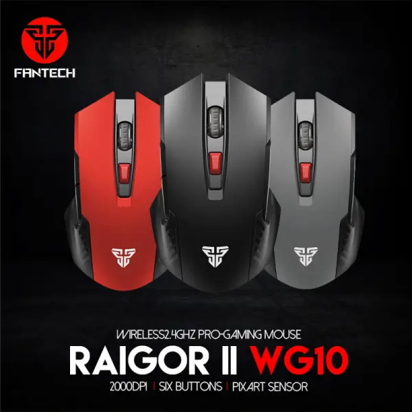 Bežični miš Fantech Raigor II WG10 2000 DPI