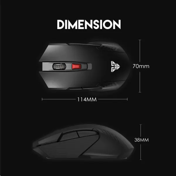 Bežični miš Fantech Raigor II WG10 2000 DPI