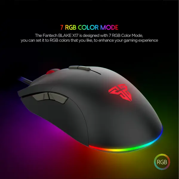 Mis Gaming Fantech X17 PRO Blake crni