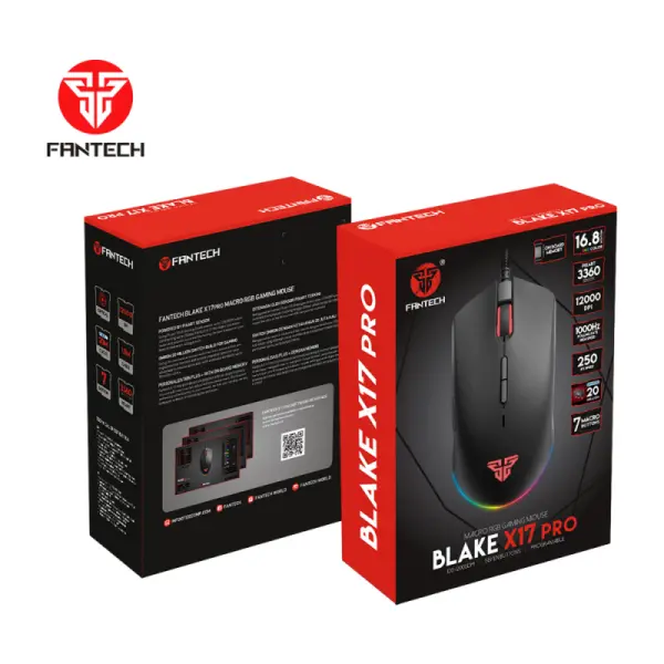 Mis Gaming Fantech X17 PRO Blake crni