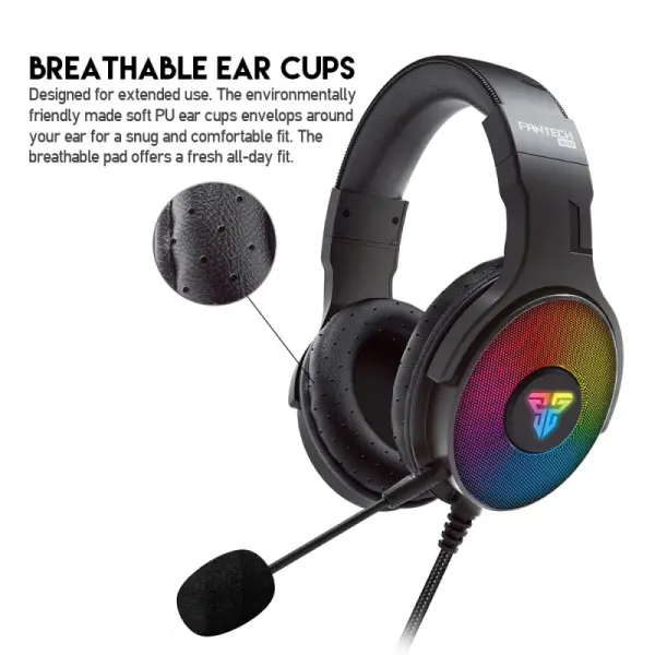 Slusalice Gaming Fantech HG22 Fusion 7.1 crne