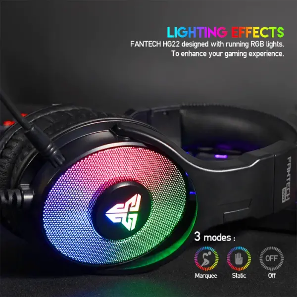 Slusalice Gaming Fantech HG22 Fusion 7.1 crne