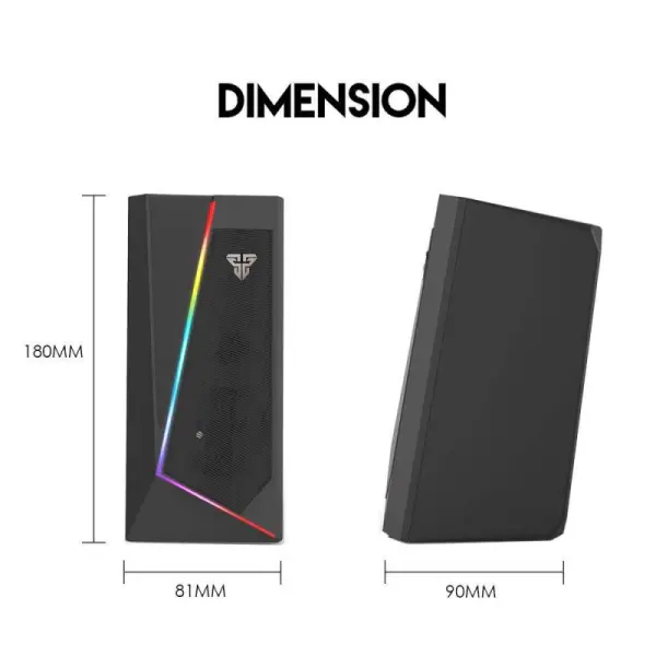 Laptop zvucnici Fantech GS204 Rumble crni