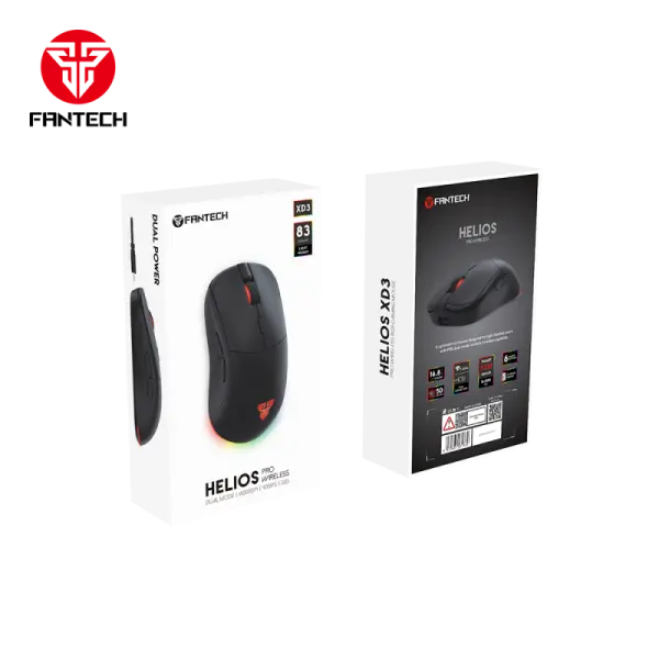 Mis Wireless Gaming Fantech XD3 Helios crni
