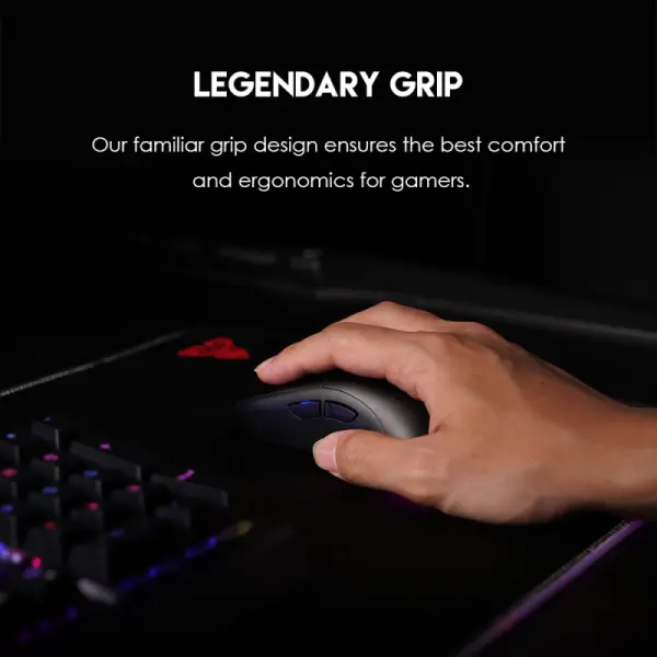 Mis Wireless Gaming Fantech XD3 Helios crni