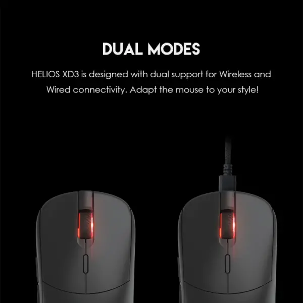 Mis Wireless Gaming Fantech XD3 Helios Space Edition