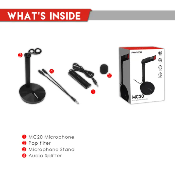 Mikrofon Fantech MC20