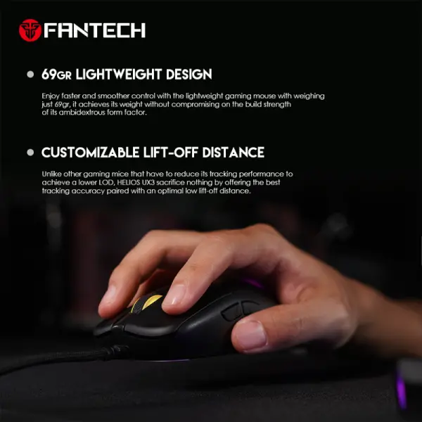 Mis Gaming Fantech UX3 Helios Sakura