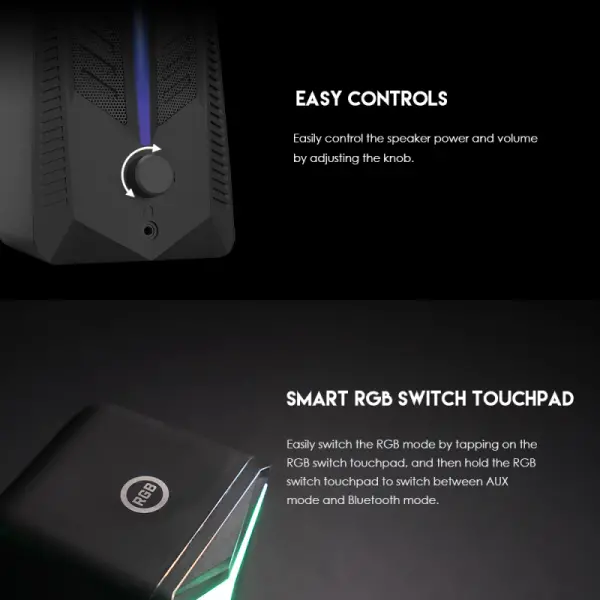 Laptop zvucnici Fantech GS301 Trifecta crni