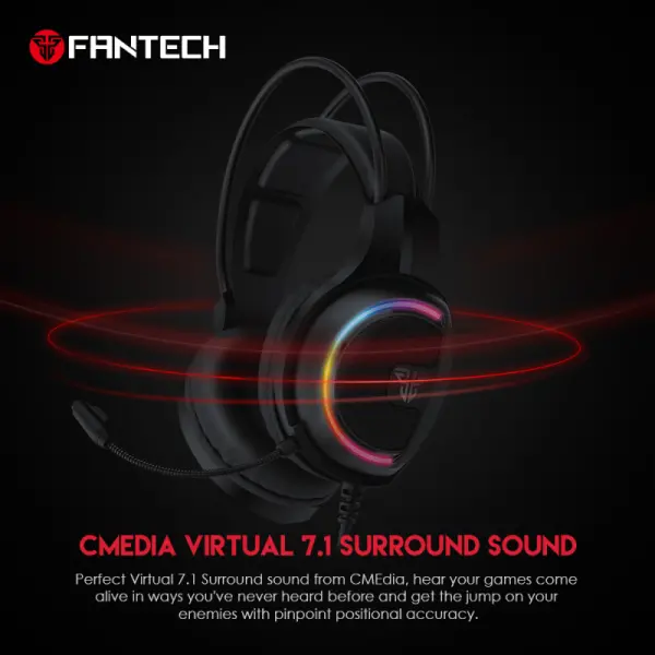 Slusalice Gaming Fantech HG16s Sniper II 7.1 crne