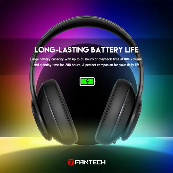 Bluetooth slusalice Fantech WH01 crne