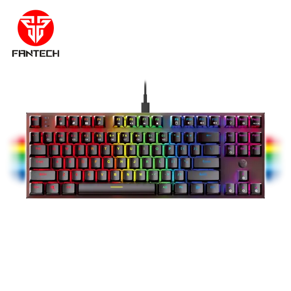 Tastatura Mehanicka Gaming Fantech MK856 RGB Maxfit 87 crna (Blue switch)