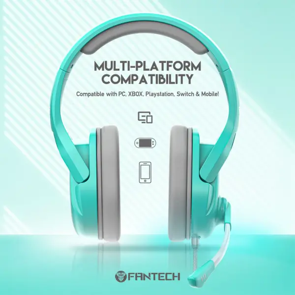 Slusalice Gaming Fantech MH86 Valor Mint Edition
