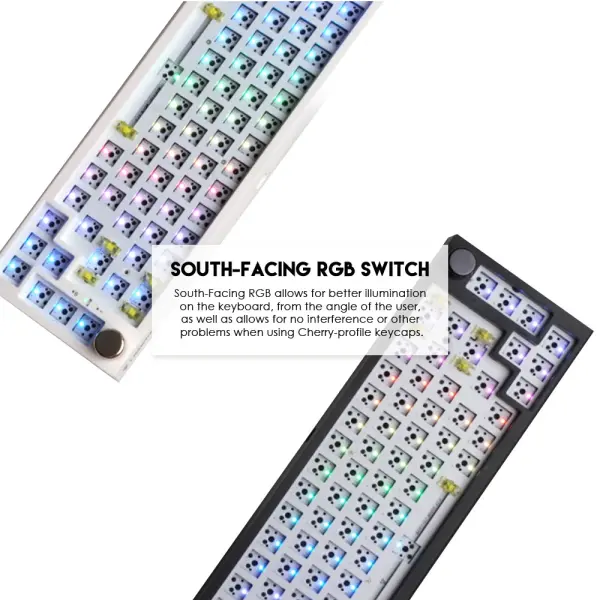 Tastatura Mehanicka Gaming Fantech MK858 RGB Maxfit67 Space Edition (yellow switch)