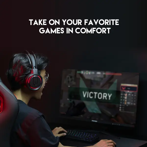 Slusalice Gaming Fantech HQ53 Flash crne