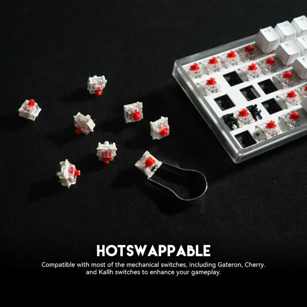 Tastatura Mehanicka Gaming Fantech MK857 RGB Maxfit61 FROST Space Edition (Red switch)