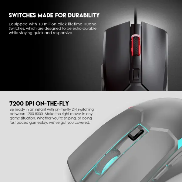 Mis Gaming Fantech VX8 Venom II crni