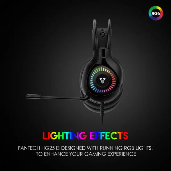 Slusalice Gaming Fantech HG25 Orbit crne