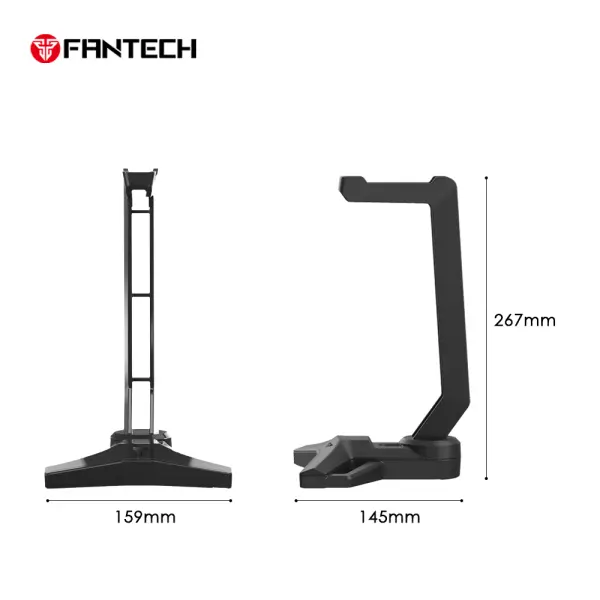 Stalak za slusalice Fantech AC304 Tower II crni