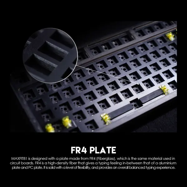 Tastatura Mehanicka Gaming Fantech MK910 RGB ABS Maxfit81 Frost Wireless crna (blue switch)