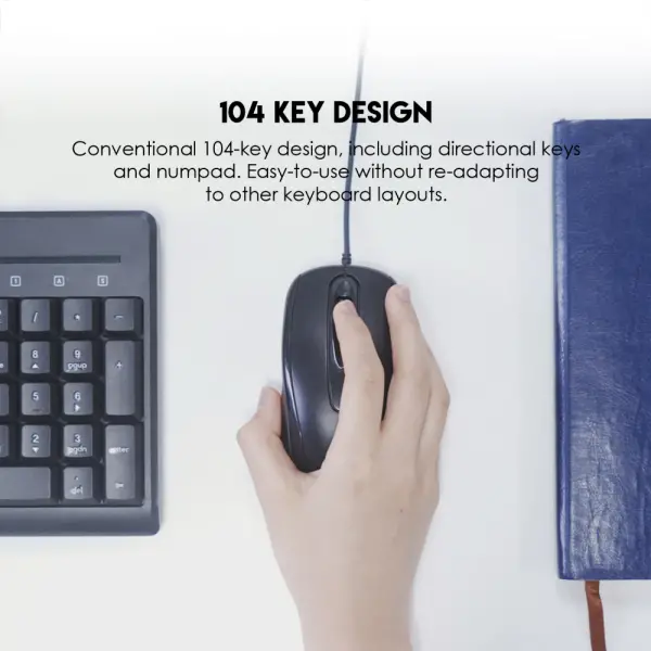 Combo mis i tastatura Fantech GO KM-103 crni