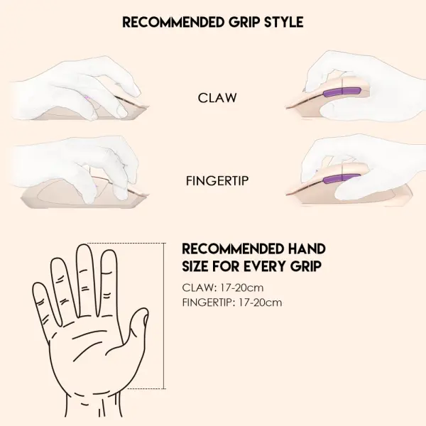 Mis Wireless Gaming Fantech XD7 Aria bez