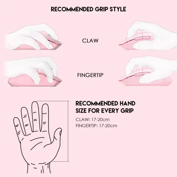 Mis Wireless Gaming Fantech XD7 Aria Sakura