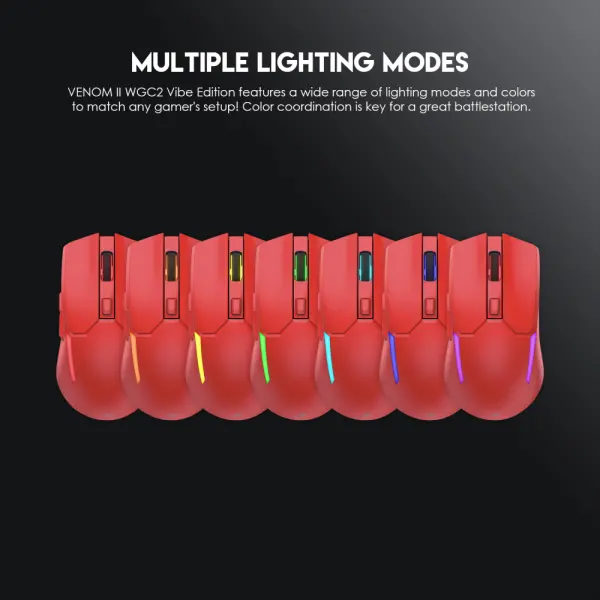 Mis Wireless Gaming Fantech WGC2 Venom II crveni