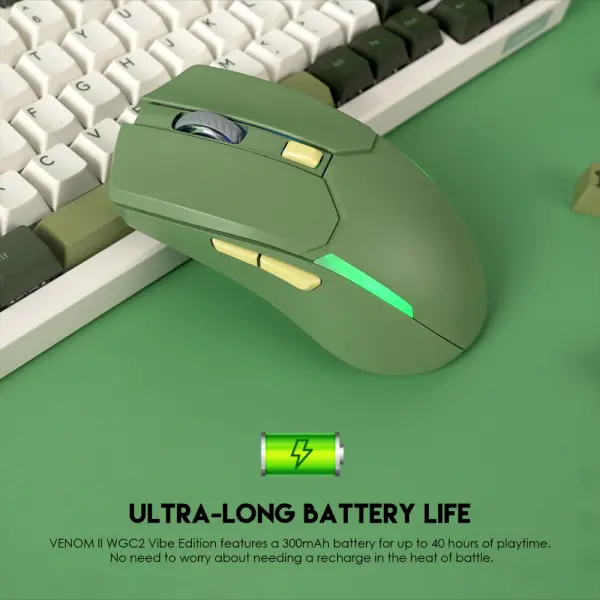 Mis Wireless Gaming Fantech WGC2 Venom II zeleni