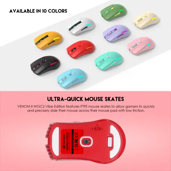 Mis Wireless Gaming Fantech WGC2 Venom II crveni