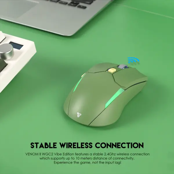 Mis Wireless Gaming Fantech WGC2 Venom II zeleni