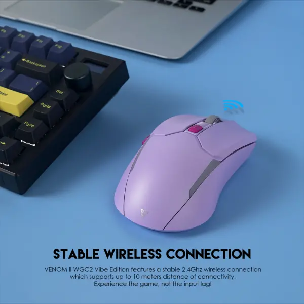Mis Wireless Gaming Fantech WGC2 Venom II ljubicasti