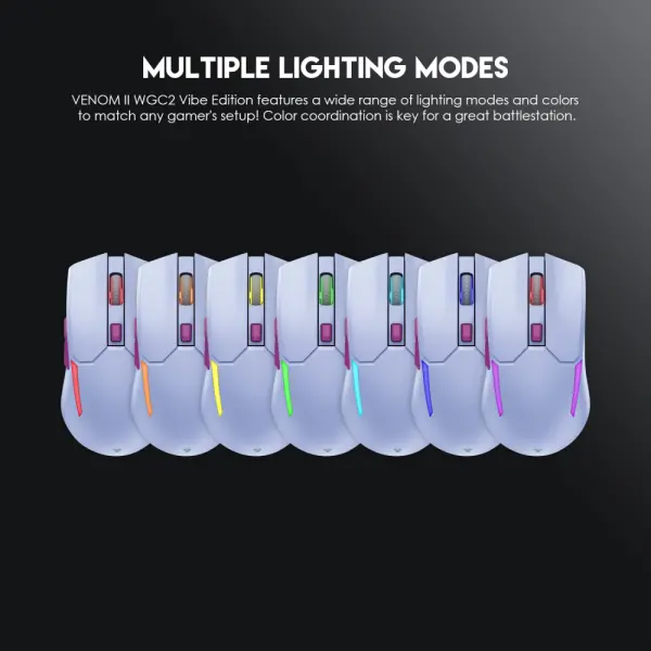 Mis Wireless Gaming Fantech WGC2 Venom II ljubicasti