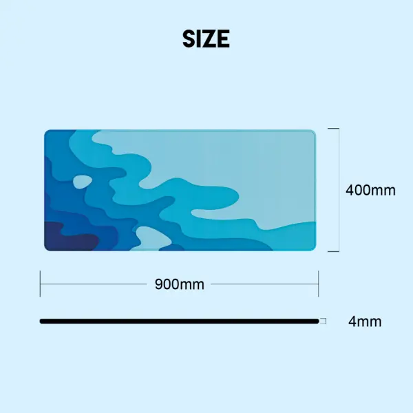 Podloga za mis Fantech MP905 Vibe Seaside Wave