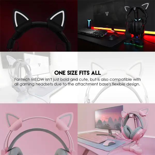 Dodatak za slusalice macije usi Fantech AC5001 Meow Sakura