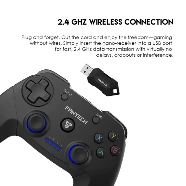 Joypad wireless Fantech WGP12 Revolver crni R