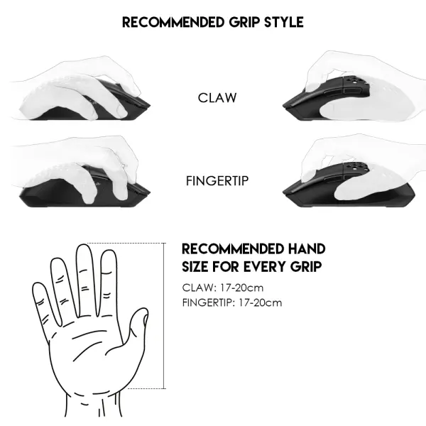 Mis Wireless Gaming Fantech XD7 Aria crni