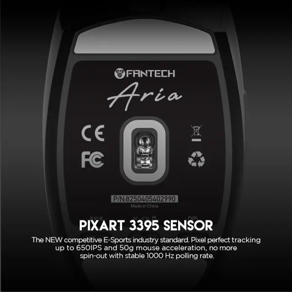 Mis Wireless Gaming Fantech XD7 Aria crni