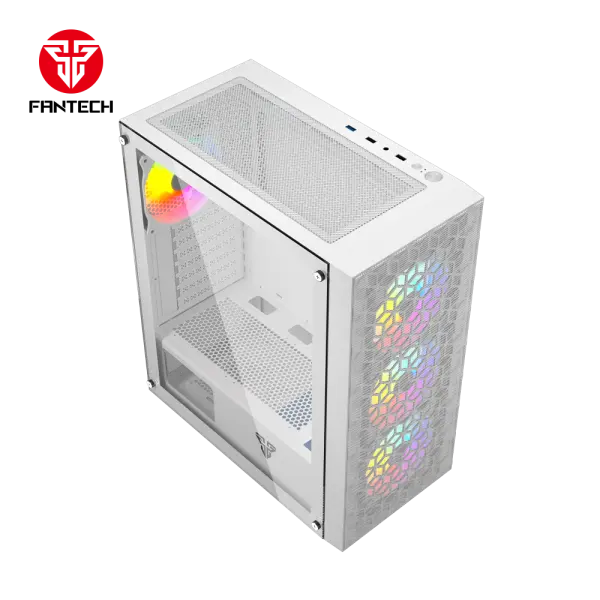 Kuciste Gaming Fantech CG83 Aero 2 belo