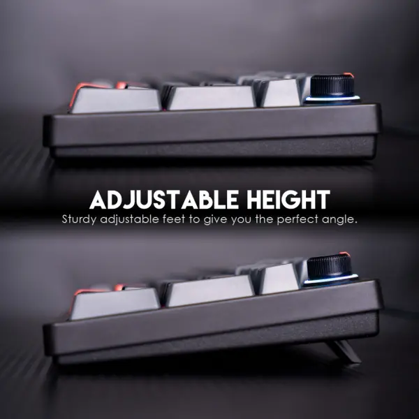 Tastatura Mehanicka Gaming Fantech MK890 RGB Atom 96 crna (Red switch)