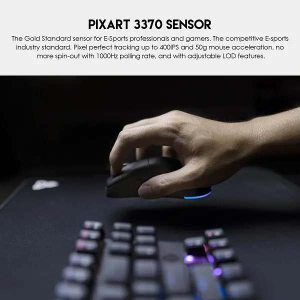 Mis Wireless Gaming Fantech XD5 Helios GO crni