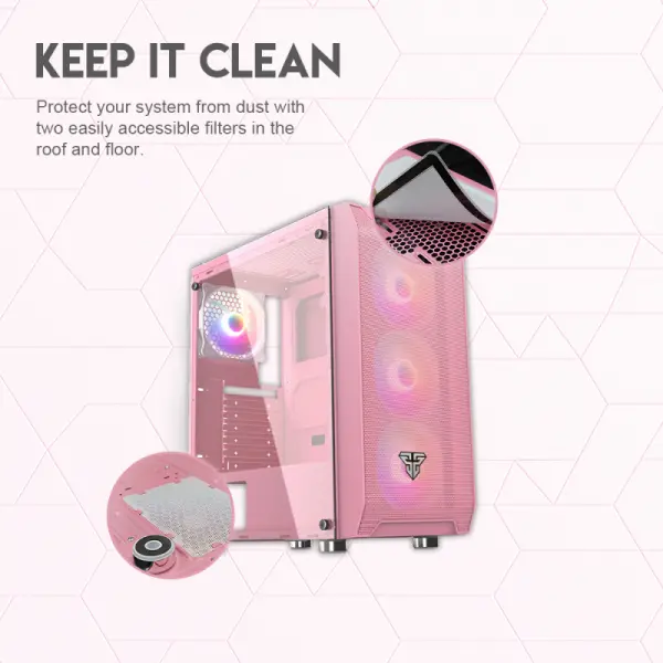 Kuciste Gaming Fantech CG80 Midi Sakura