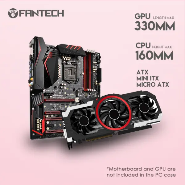 Kuciste Gaming Fantech CG80 Midi Sakura