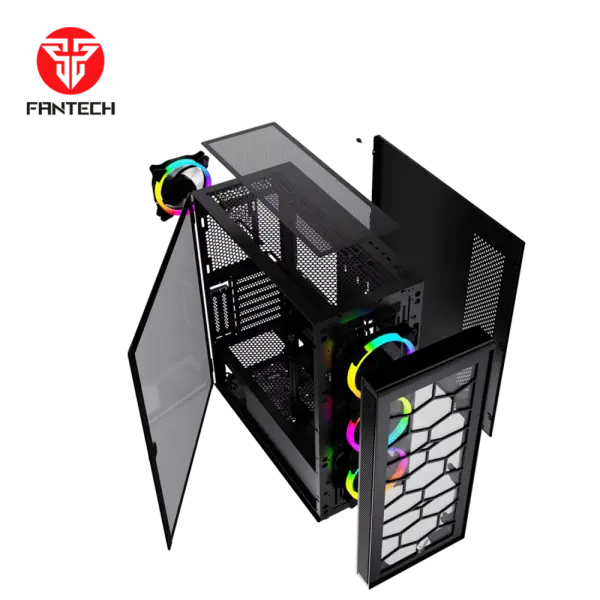 Kuciste Gaming Fantech CG82 Hexa XL crno