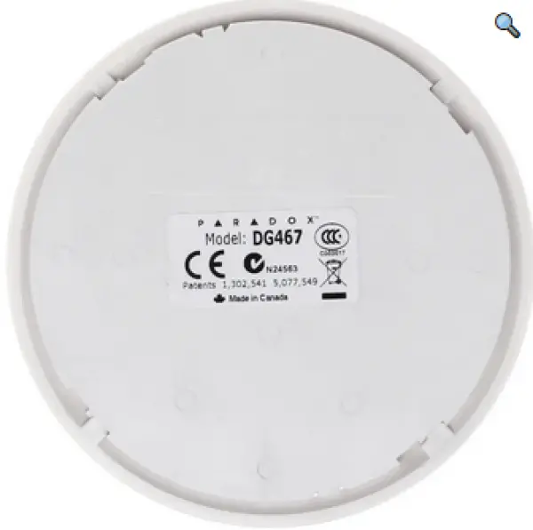 Paradx Alarm DG467, Senzor BUS Paradome 360